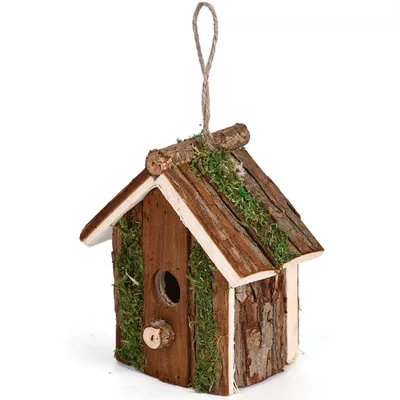 FurryFusion nid d'oiseau en bois