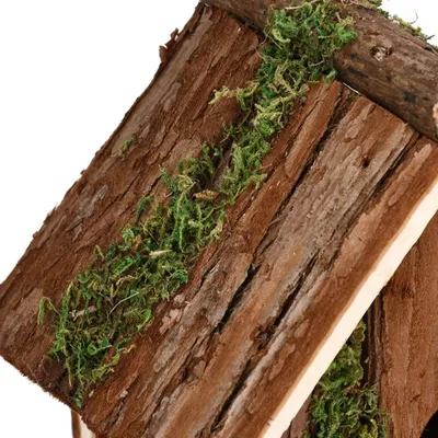 FurryFusion nid d'oiseau en bois