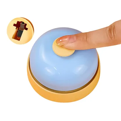 FurryFusion Cloche de dressage pour chien en trois parties