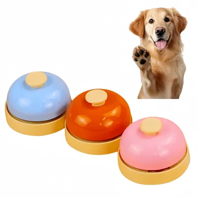 FurryFusion Cloche de dressage pour chien en trois parties