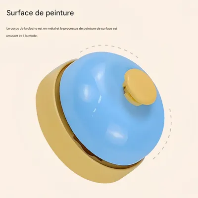 FurryFusion Cloche de dressage pour chien en trois parties