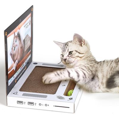 UAMLY Planche à gratter pliable pour chat