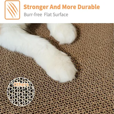 UAMLY Planche à gratter pour chat en forme de boîte