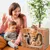 UAMLY Planche à gratter pour chat TV