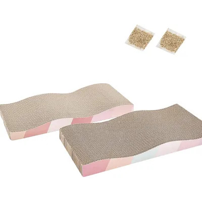 UAMLY Planche à gratter double face pour chat