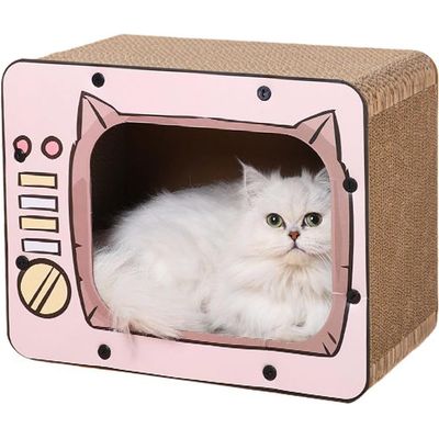 UAMLY Planche à gratter pour chat TV
