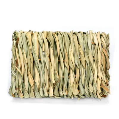 FurryFusion Nid en paille tissée pour petits animaux