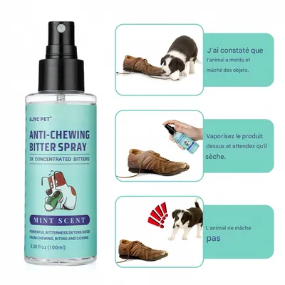 FurryFusion Spray répulsif contre les morsures de chien 100ml