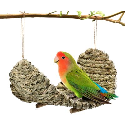 FurryFusion grass bird swing