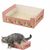 FurryFusion Bacs à litière jetables pliables pour chats 5 pièces