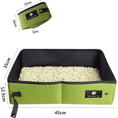 UAMLY Bac à litière pliable pour chat