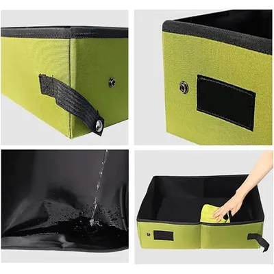 UAMLY Bac à litière pliable pour chat