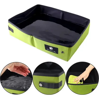 UAMLY Bac à litière pliable pour chat