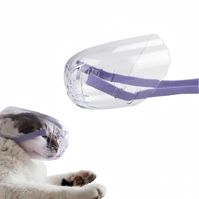 FurryFusion Bozal transparente para gatos