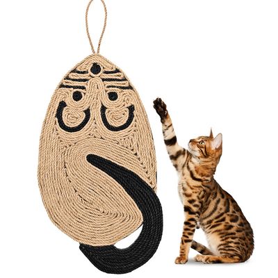 IntiMeg Tapis griffoir en forme de souris pour chat