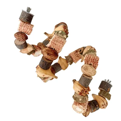 FurryFusion Jouet pour oiseaux à échelle d'escalade