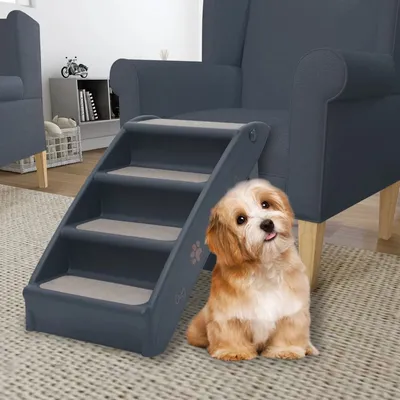 Iokheira Escalier pliable pour chien à 4 marches