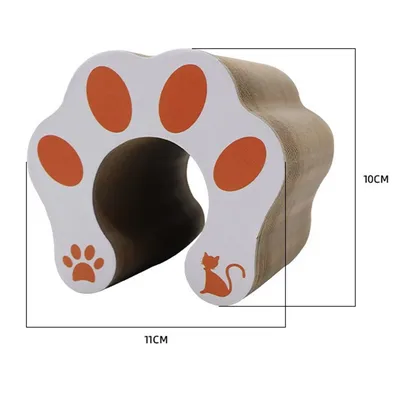 lzefia Griffoir et jouet en accordéon pour chat