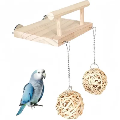 Pet Planet Oiseaux Balançoire Plateforme Jouet