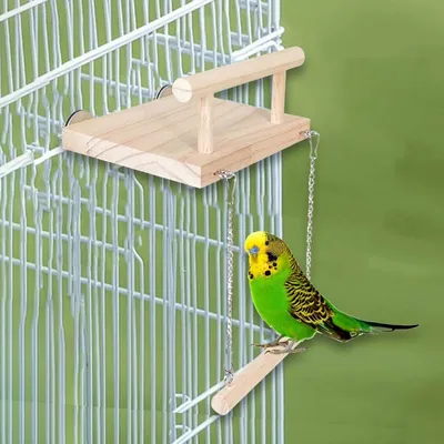 ZooVenture Jouet balançoire plateforme pour oiseaux