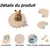 ZooVenture Bois 3 Pièces Tremplin Perchoirs pour Oiseaux et Hamster