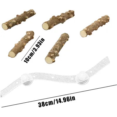 ZooVenture Portable Perchoirs pour Oiseaux