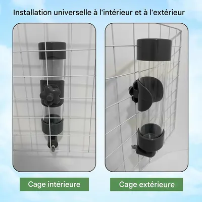 Pet Planet Fontaine à eau automatique pour oiseaux