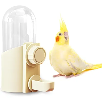 ZooVenture Transparent Bouteille d'eau pour Cage à Oiseaux