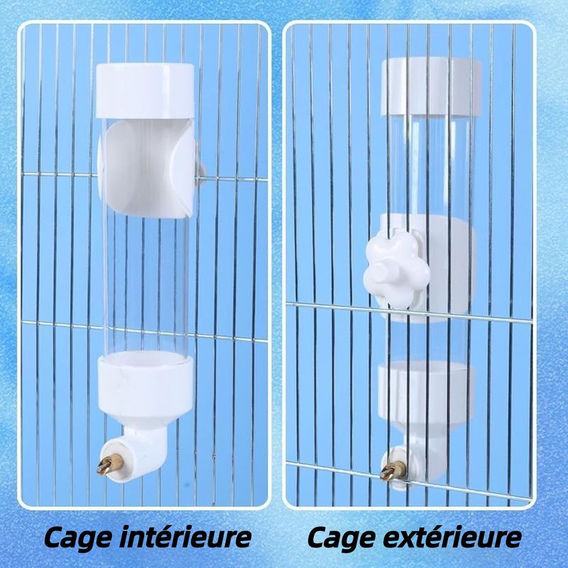 Pet Planet Fontaine à eau automatique pour oiseaux