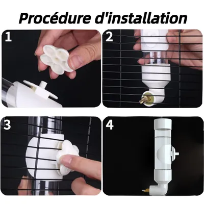 Pet Planet Fontaine à eau automatique pour oiseaux