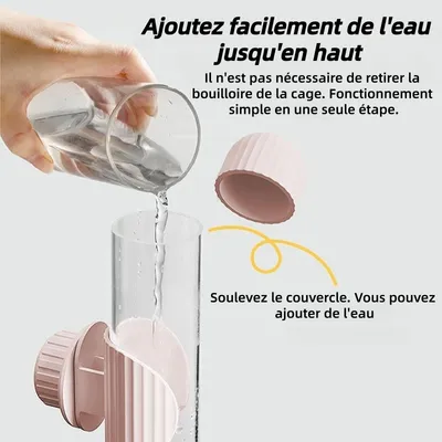 ZooVenture Automatique Distributeur Eau Pour Oiseaux