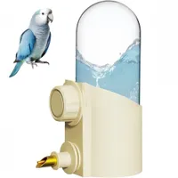 ZooVenture Transparent Bouteille d'eau pour Cage à Oiseaux