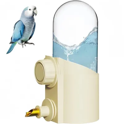 ZooVenture Transparent Bouteille d'eau pour Cage à Oiseaux