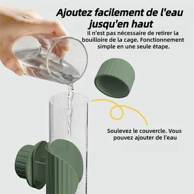 ZooVenture Automatique Distributeur Eau Pour Oiseaux