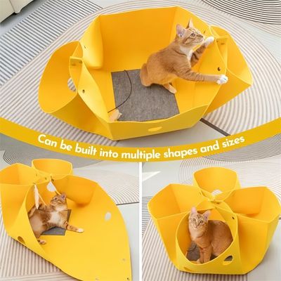 Pet Planet Nid pour chat en feutre pliable (1040×1040 mm)
