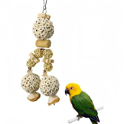 Pet Planet Perroquets Jouet En Boule De Rizier Naturel