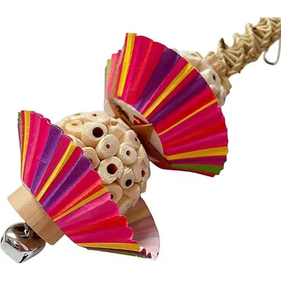 ZooVenture Suspendu Jouet à Mâcher pour Oiseaux