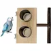 ZooVenture Avec Perchoir Mangeoire en Bois pour Oiseaux