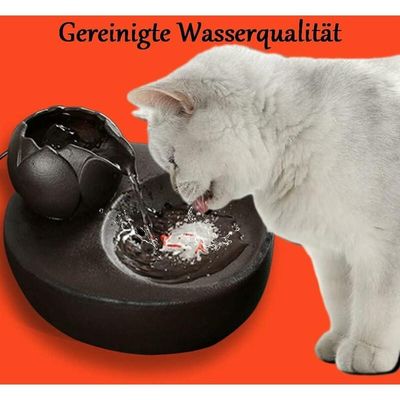 Fontaine d’eau - En céramique - Idéale pour chat et animal de compagnie