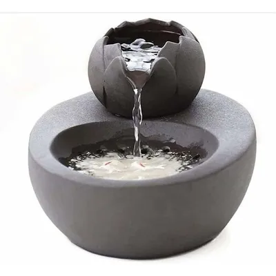 Fontaine d’eau - En céramique - Idéale pour chat et animal de compagnie