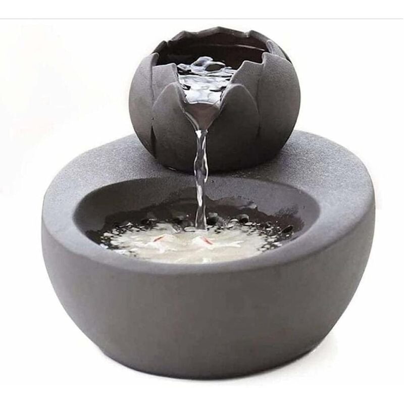 Fontaine d’eau - En céramique - Idéale pour chat et animal de compagnie