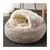 Panier pour chien et chat 80 cm gris clair Rond Panier pour chien et chat 80 cm gris clair Rond