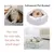 Panier pour chien et chat 80 cm gris clair Rond Panier pour chien et chat 80 cm gris clair Rond