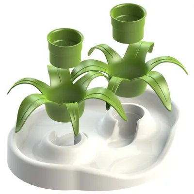 AIKIOU-TINKAT INTERACTIVE BOWLS FLOWER BLANC/VERT