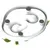 AIKIOU-TINKAT INTERACTIVE BOWLS FLOWER BLANC/VERT