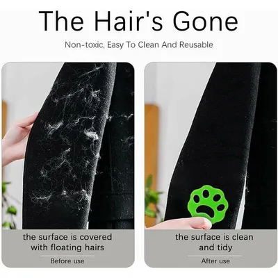 Boule Anti Poil,Réutilisables épilateurs à poils d'animaux,2Couleurs