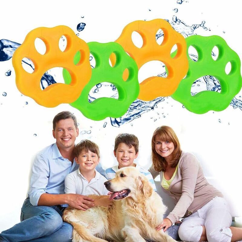 Boule Anti Poil,Réutilisables épilateurs à poils d'animaux,2Couleurs