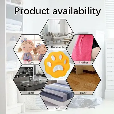 Boule Anti Poil,Réutilisables épilateurs à poils d'animaux,2Couleurs