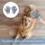 ZooVenture 2 En 1 Gants De Toilettage Pour Chiens Et Chats
