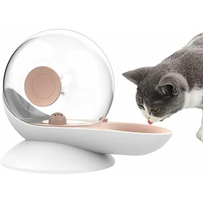 LovuPet Dispensador automático de agua perros gatos, forma caracol, 2,8 L